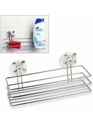 Banyo Organizeri - Çok Amaçlı Dörtgen Vantuzlu