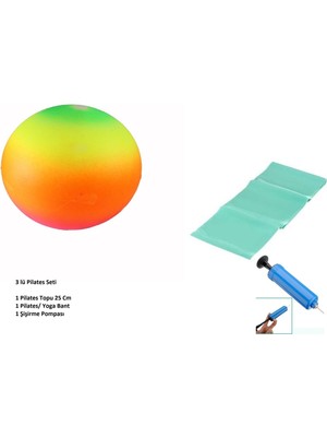 Pilates Seti - Top - Pompa - Bant