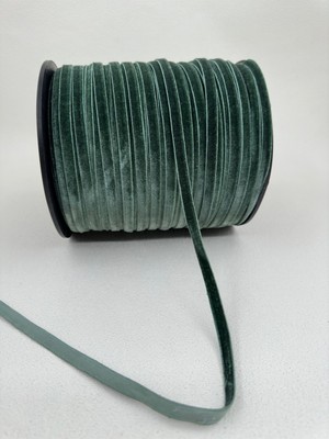 Empressco Yeşil Kadife Likralı 5 Metre, Yılbaşı Paket ve Çam Ağacı Süsleme Için Ideal