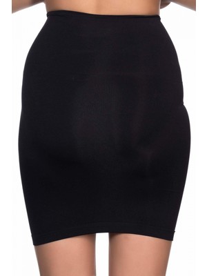 Marsilyan Siyah Mı Emay 2050 Külotlu Jüpon Korse