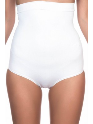 Marsilyan Beyaz Mı Emay 2008 Yüksek Bel Slıp Korse