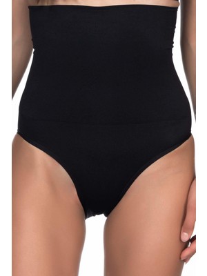 Marsilyan Siyah Mı Emay 2009 Yüksek Bel Double Slip Korse