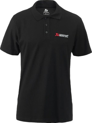 Akrapovic Polo Shirt Black - 801638 - Xxl