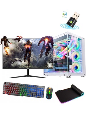 Draven DRV-478 Ryzen 7 7400F 32GB DDR5 RX 6700XT 2TB M.2 SSD Sıvı Soğutmalı 24" 165Hz 1ms Oyun Bilgisayarı