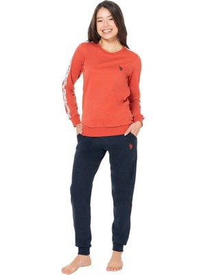 Us Polo Kadın Uzun Kol Pijama Takım 20120