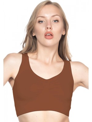 Marsilyan Kahve Mı Emay 4001 Soft Sporcu Büstiyer