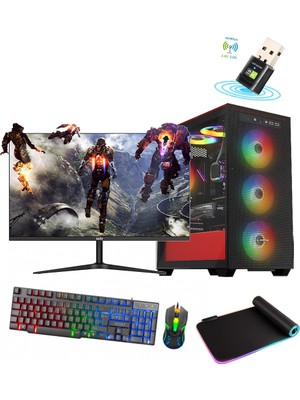 Draven DRV-482 Ryzen 5 7500 16GB DDR5 RX 6700XT 512GB M.2 SSD Sıvı Soğutmalı 24" 165Hz 1ms Oyun Bilgisayarı