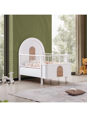 Setay Mdf Beşik, Venüs Büyüyen Beşik 90X130 - Venüs Karyola 90X190