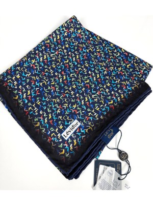 Levidor Twill Ipek EŞARP-0943 Lacivert