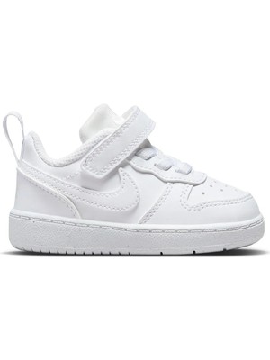 Nike DV5458 106 Court Borough Low Recraft  Kız Çocuk Ayakkabı Beyaz Düz Taban