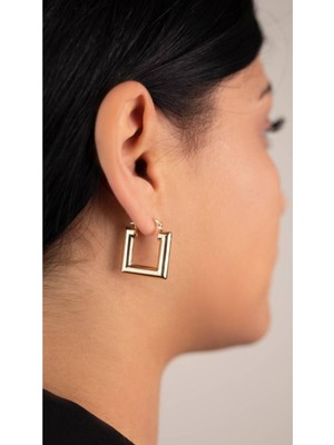 Yavuz Kuyumculuk Altın Kare Küpe