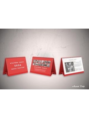 Atatürk Vakfı Yayınevi Atatürk Vakfı 2026 Piramit Masa Takvimi