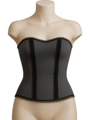 Marsilyan Gri Mı Emay 9155 F Fırfırlı Terletici Büstiyer