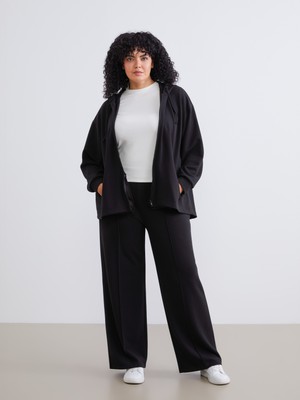 Soulife Büyük Beden Beli Lastikli Kadın Eşofman Altı