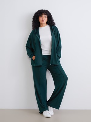 Soulife Büyük Beden Beli Lastikli Kadın Eşofman Altı