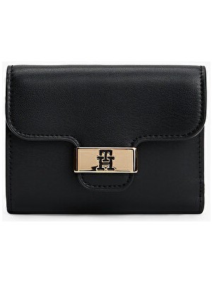 Tommy Hilfiger Kadın Siyah Cüzdan