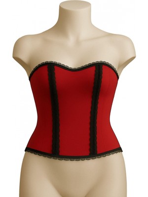 Marsilyan Kırmızı Mı Emay 9155 F Fırfırlı Terletici Büstiyer