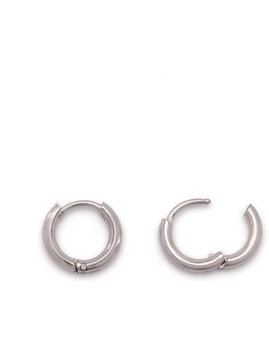 Çelik Halka Küpe Düz Halka Model UNK-826