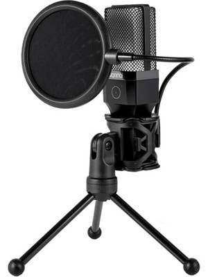 CetKing Bilgisayar Rgb Mikrofon 20-20KHZ Profesyonel Podcast Mikrofon Kiti Tak Çalıştır USB Kablolu Pc Dizüstü Bilgisayar Için Vlog Youtuber Kick Canlı Yayın X1R