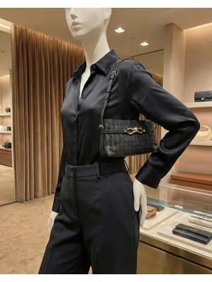 '' Küçük Boy'' Ön Gövde Örgü Kadın El- Omuz Çantası