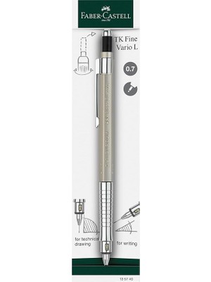 CetKing Vario Lüx Versatil Kalem, 0.7 mm Uç, Sertlik Ayarlı Metal Uç, Silgili, Ergonomik Tutuş, Champagne Gold Rengi