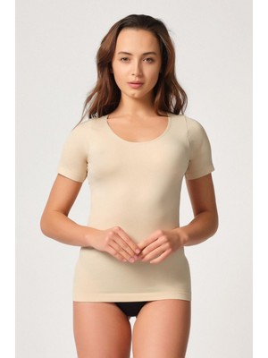 Marsilyan Ten Mı Emay 5004 Soft Yarım Kollu Atlet