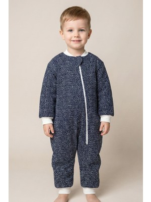 Zeyland Unisex Çocuk Elyaf Dolgulu Uyku Tulumu  - Lacivert