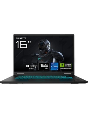 Gigabyte Gıgabyte Gamıng A16 Cwh Gaming Notebook, 16 Inç 165Hz Fullhd 16:10 Ekran, Intel Core I7-13620H, Nvıdıa Geforce Rtx 5070, 16 GB Ddr5 Ram, 1tb Ssd, Dolby Atmos, Free Dos, CWHI3TR894SD