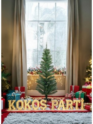 Empressco Yılbaşı Çam Ağacı, 120 Cm, Plastik Ayaklı, Metal Gövdeli, Yoğun 130 Dal, Yeşil