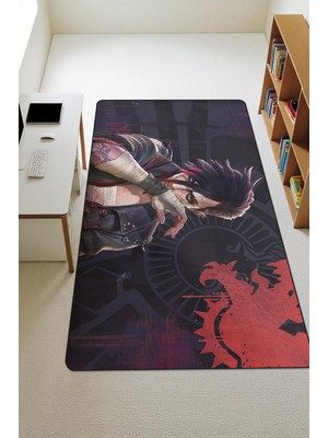 Dolce Mariee  Parlak Kadife Kumaş Dijital Baskı Dot Kaymaz Tabanlı Çocuk ve Genç Odası Halısı H0480