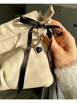 Pinky Lady Su Yolu Siyah Kalpli Prenses Çanta Aksesuarı