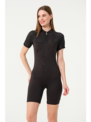 Tesmay Sörfcü Yüzücü Tulum Mayo Fermuarlı