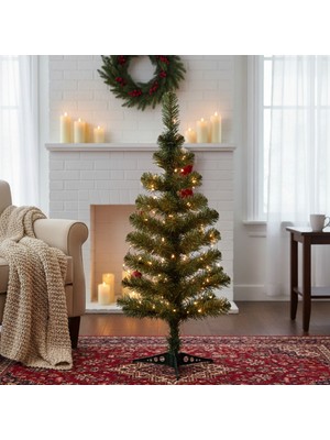 Empressco Yılbaşı Ağacı 90 Cm, 76 Dal, Canlı Yeşil, Şık ve Kullanışlı Dekorasyon Parçası