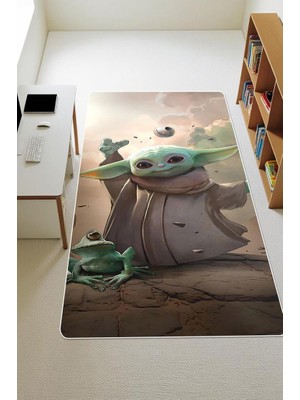 Dolce Mariee  Parlak Kadife Kumaş Dijital Baskı Dot Kaymaz Tabanlı Çocuk ve Genç Odası Halısı H0552