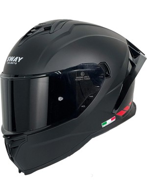 Sway Sw 867 Red Strıp Mat Siyah (Siyah Camlı)