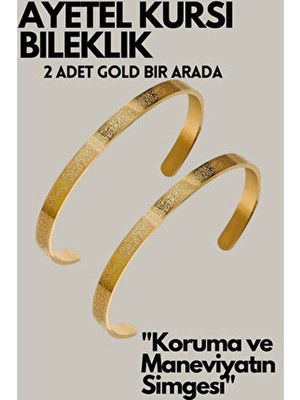 KT Aksesuar Ayetel Kürsi Yazılı Bileklik Paslanmaz Çelik Ayarlanabilir Çift Erkek/kadın Bileklik