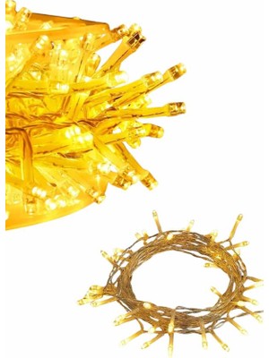 Tgzm Dekoratif Peri LED 100 Ledli Gün Işığı Pilli 10 Metre Gün Işığı - TG0012-2ROE72