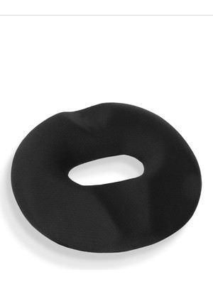 Konforlu Ortopedik Oturma Simidi, Visco Kuyruk Sokumu Yastığı Siyah