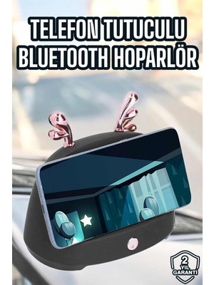 Tgzm Bluetooth Hoparlör Telefon Tutuculu Akıllı Hoparlör Uzun Pil Ömrü - TG0012-2RDSK8