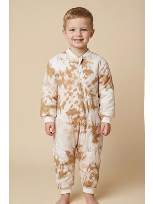 Zeyland Unisex Çocuk Elyaf Dolgulu Uyku Tulumu  - Camel