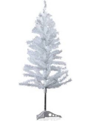 Empressco Beyaz Plastik Yılbaşı Ağacı, 76 Dal, 90 Cm, Renkli, Şık ve Dayanıklı Tasarım