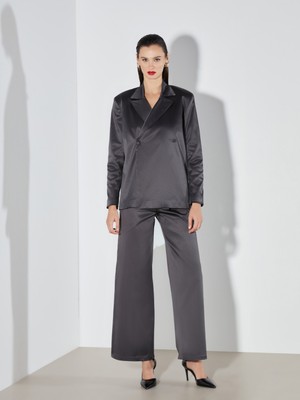 Soulife Loose Fit Geniş Paça Kadın Pantolon