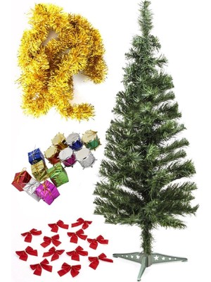 Empressco Yeşil 90 cm Ekonomik Yılbaşı Çam Ağacı Seti, Şık ve Doğal Görünüm