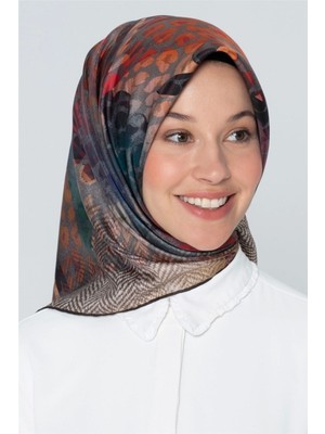 Armine Saf Ipek Eşarp (Nostalji Serisi) (S) 8201D 31