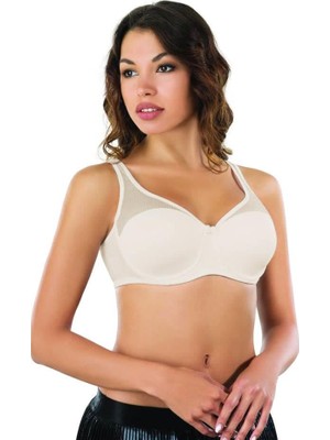 Açık Ten Mı Emay 167B Pedli Tül Toparlayıcı Sütyen