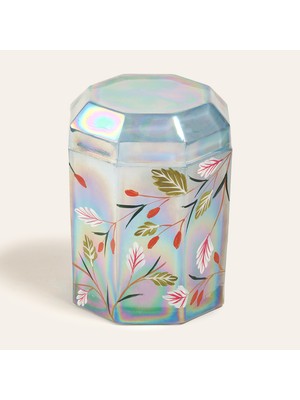 Zsa Zsa Zsu Aravalı El Boyaması Dekoratif Obje 10x10x14 Cm Lüster Mavi