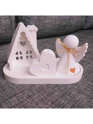 Opulent Accessories Kar Evi, Melek,kalp, Tabak Konsept Hediye Kutusu, Yeni Yıl Hediyelik,anneler Günü Hediye,doğum Gunu Hediye,sevgiliye Hediye, Yeni Ev ve Iş Ofis Hediyesi, Kurumsal Hediyelik