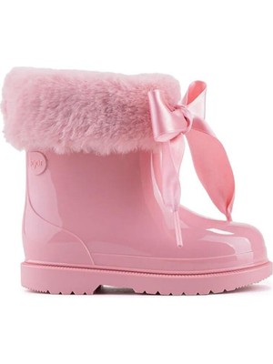 Igor Bimbi Soft Borreguito Kız Çocuk Içi Kürklü Yağmur Çizmesi - Pembe CC333-010