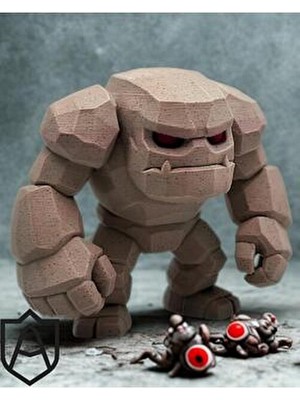 Avenzo Deluxe 3D Baskı Taş Golem Figür 10 Cm Koleksiyonluk Dekoratif Ürün Özellikleri ile