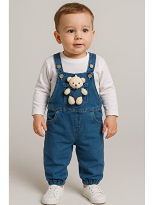 Bubito Oyuncak Görselli 2'li Bebek Slopet Takım-Lacivert